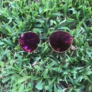 Ray-Ban Round Metal Flash lenses